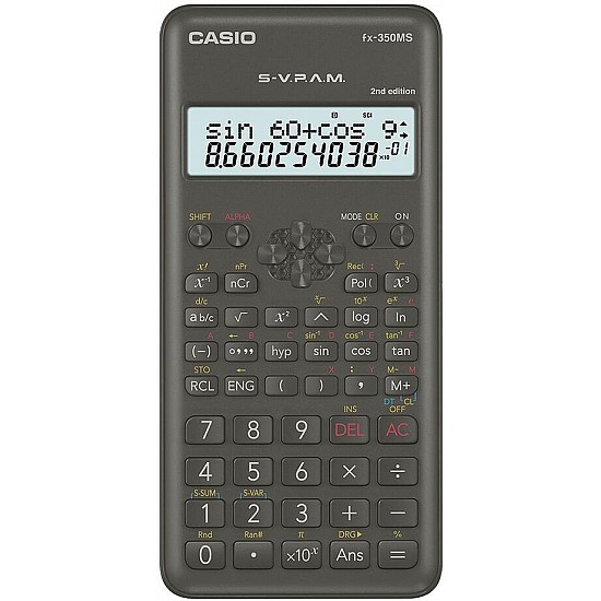 CASIO FX-350MS 2nd Edition Scientific  Calculator   (12 Digit)