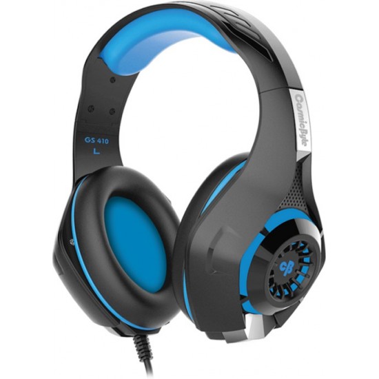 Cosmic Byte GS410 Wired Headset Black Blue Wired over the head