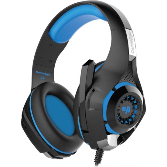 Cosmic Byte GS410 Wired Headset Black Blue Wired over the head