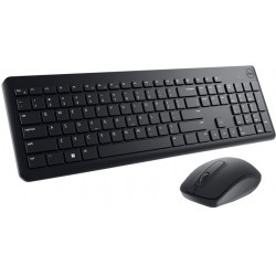 DELL KM3322W Keyboard Mouse Combo Anti-fade Spill-resistant Keys Wireless Multi-device Keyboard Black