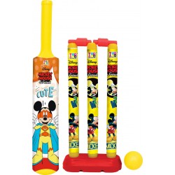  DISNEY Mickey & Friends Bat, Ball & Stumps My First Cricket Kit I