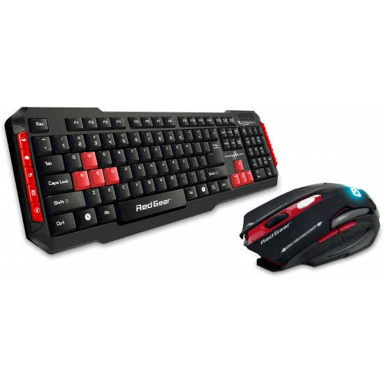 Dragon War Storm Gaming 3200 Dpi Led Gaming Mouse Combo Wired Usb Keyboard (Black)