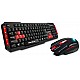 Dragon War Storm Gaming 3200 Dpi Led Gaming Mouse Combo Wired Usb Keyboard (Black)