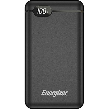 Energizer 20000 mAh Power Bank Fast Charging 10 W Black Lithium Polymer