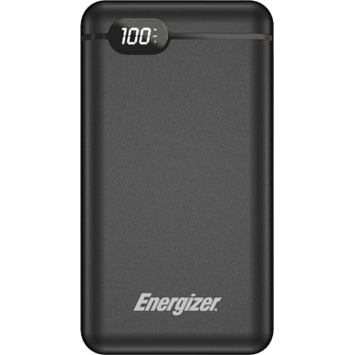Energizer 20000 mAh Power Bank Fast Charging 10 W Black Lithium Polymer Energizer 20000 mAh Power Bank Fast Charging 10 W Black Lithium Polymer