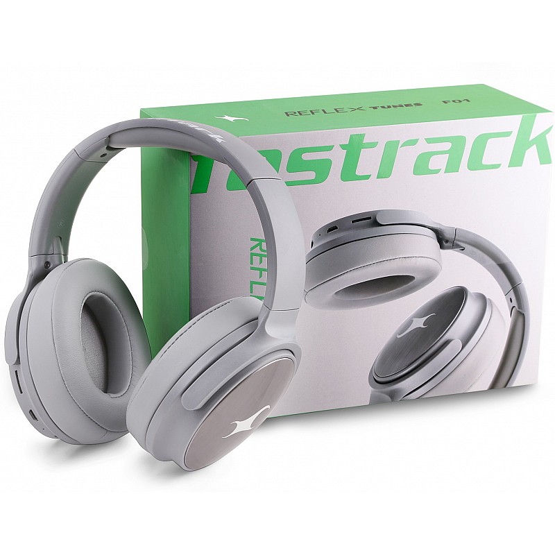 Fastrack Reflex Tunes FO1GRB02 Bluetooth Headset   (Grey, On the Ear)