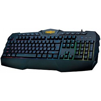 Frontech FT KB-0008 Wired USB Gaming Keyboard   (Black)