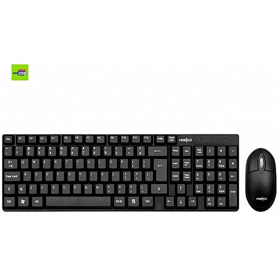 Frontech KEYBOARD + OPTICAL MOUSE KB-0005 Combo Set