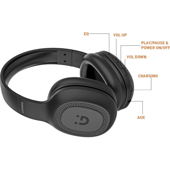 GIONEE Bazz 102 Bluetooth Headset (Black, On the Ear) GIONEE Bazz 102 Bluetooth Headset (Black, On the Ear)