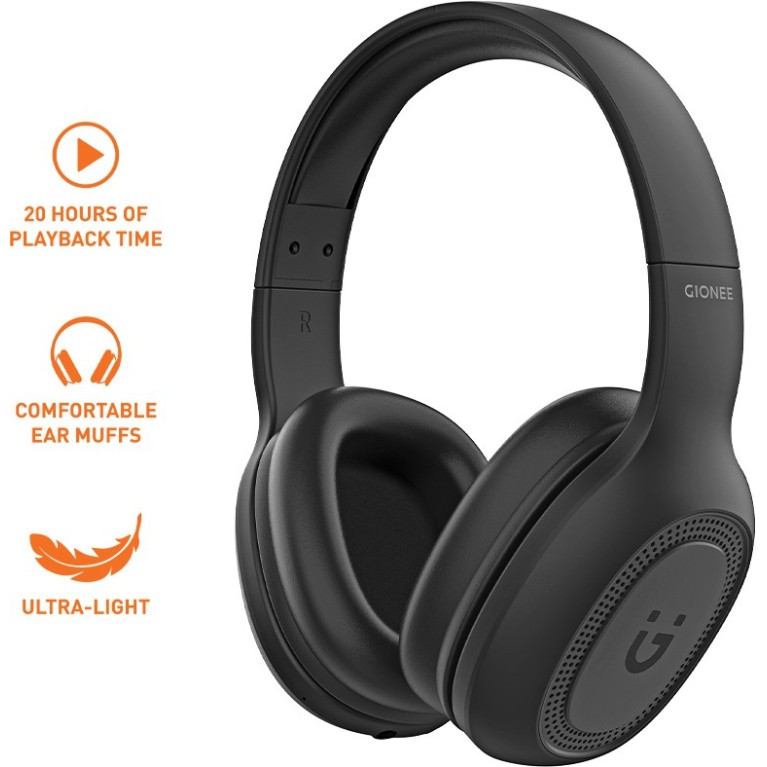 GIONEE Bazz 102 Bluetooth Headset (Black, On the Ear) GIONEE Bazz 102 Bluetooth Headset (Black, On the Ear)