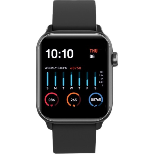 Gionee GSW5 Thermo Smartwatch Black Strap, Regular