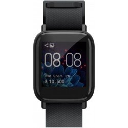 Gizmore GizFit 902 Smartwatch  (Black Strap, Regular)