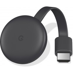 Google Chromecast 3 Media Streaming Device Black. 