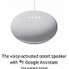 Google Nest Mini (2nd Gen) with Google Assistant Smart Speaker (Chalk)