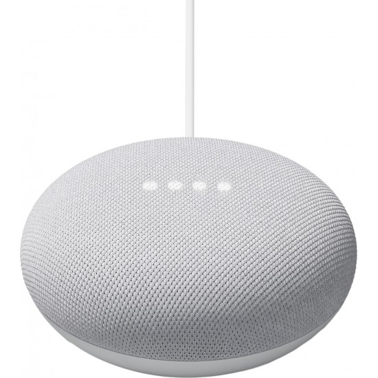 Google Nest Mini (2nd Gen) with Google Assistant Smart Speaker (Chalk)