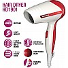 Havells hd1901 hair dryer 1200w white red