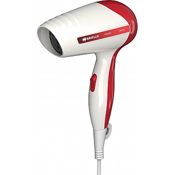 Havells hd1901 hair dryer 1200w white red