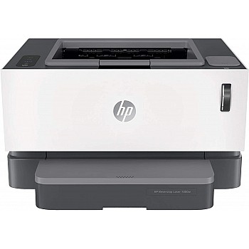 HP 1000w Single Function WiFi Monochrome Laser Printer (Black) (White and Grey, Toner Cartridge) refurbished