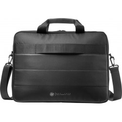 HP 15.6 Classic Briefcase Messenger Bag Black, 18 L