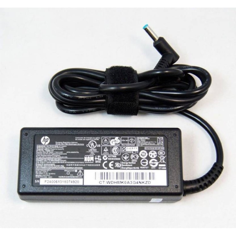 HP BLUE PIN 65W compatible ADAPTER CHARGER 19.5 V 3.33 A 65 W Adapter HP BLUE PIN 65W compatible ADAPTER CHARGER 19.5 V 3.33 A 65 W Adapter