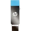 HP MM-OTG032GB-02P 32 GB Pen Drive  (Silver, Blue)