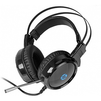 HP Wired Gaming with 3.5mm Jack And USB Wired Headset Gaming Headphone   (Black, Wired over the head)