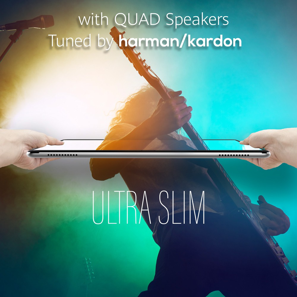 Huawei MediaPad M5 Lite with stylus 4 GB RAM 64 GB ROM 10.1 inch with Wi-Fi+4G Tablet (Space Grey)