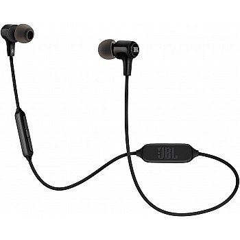 JBL E25BT by Harman Signature Sound Wireless in-Ear Headphones with Mic (Black)