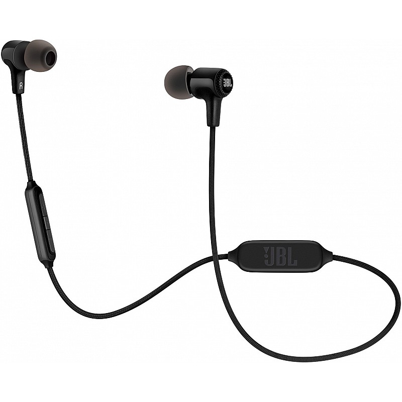 JBL E25BT by Harman Signature Sound Wireless in-Ear Headphones with Mic (Black)