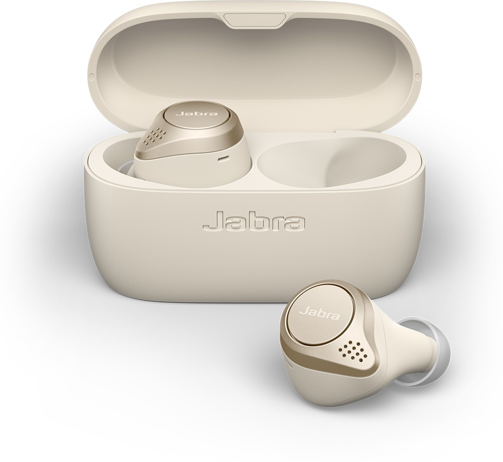 Jabra Elite 75t With Active Noise Cancellation enabled Bluetooth