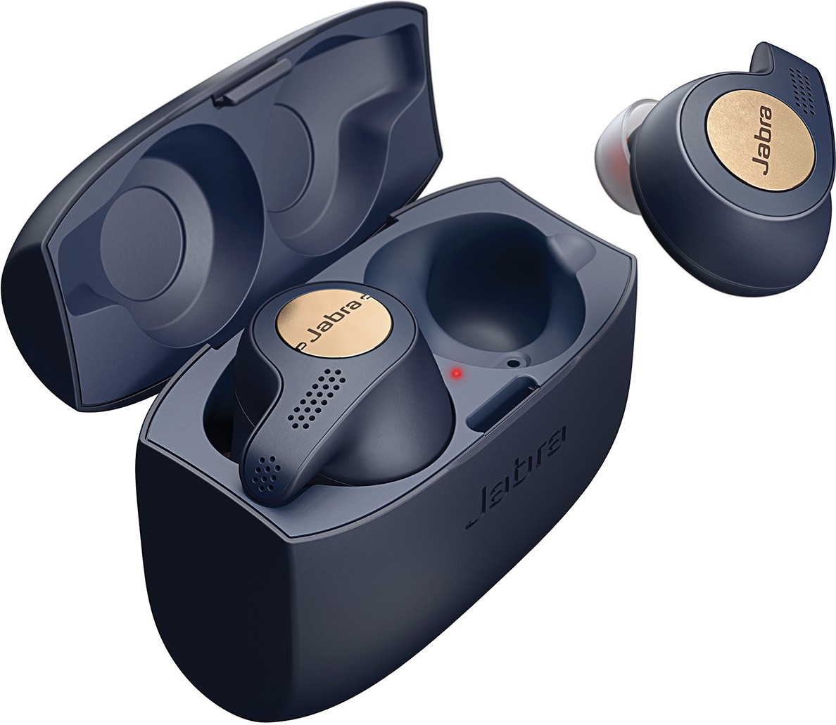 ヘッドフォン/イヤフォン Jabra Elite Active 65t Copper Blue Jabra Elite Active 65t Copper Bluetooth Headset (Blue, True Wireless)