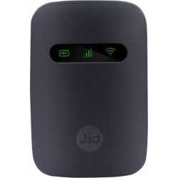 JioFi 4G Hotspot JMR 541 150Mbps Portable Wi-Fi Data Device Black New Seal Packed