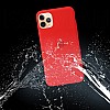 I Phone 11 Pro Silicone Case-RED (Red, Shock Proof, Silicon, Pack of: 1) with logo