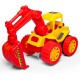  Kiddie Castle Big Size Friction Construction JCB Excavator Truck Toy for Boys & Girls