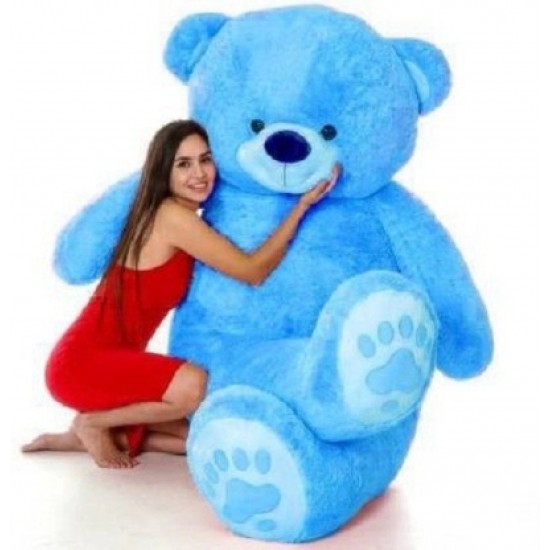  Kiddie Castle Teddy Bear Blue Colors Size 4 Feet  - 48 inch   (Blue)
