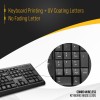 Lapcare Wireless Combo 104 Key Keyboard + Mouse 1200dpi - non Multimedia