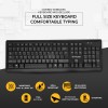 Lapcare Wireless Combo 104 Key Keyboard + Mouse 1200dpi - non Multimedia