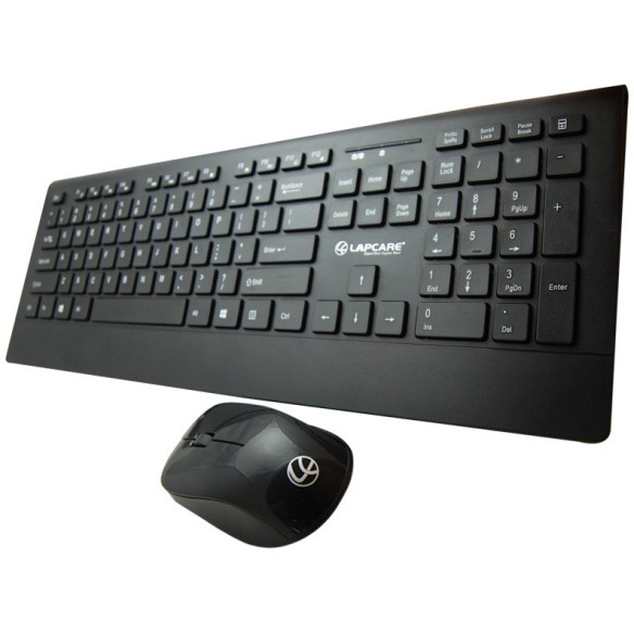 Lapcare smartoo l999 wireless keyboard and mouse combo with auto sleep black Lapcare smartoo l999 wireless keyboard and mouse combo with auto sleep black