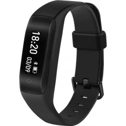 Lenovo HW01 Heart Rate Monitor Smart Band (Black Strap, Size : Regular)