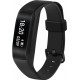Lenovo HW01 Heart Rate Monitor Smart Band (Black Strap, Size : Regular)