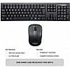 Lenovo KB MICE_BO Wireless combo 100 Eng Wireless Laptop Keyboard   (Black)