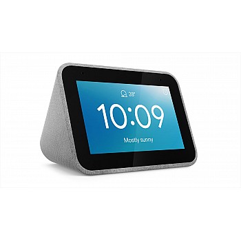 Lenovo Smart Clock with Google Assistant Smart Speaker (Hemp Grey)