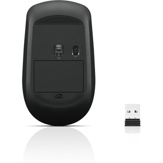 Lenovo mice_bo 400 mouse(model l300) Wireless Optical Mouse   (2.4GHz Wireless, Black)