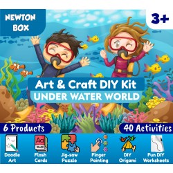  Little Olive "Newton Box 6 in 1 Art and Craft DIY Kit | 