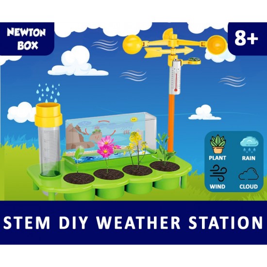  Little Olive Newton Box DIY Rotating Planet Experiment Kit |Toys for boys and girls
