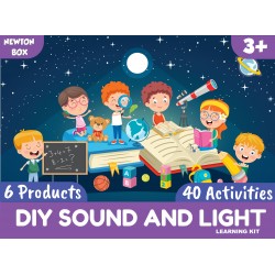  Little Olive Newton Box Education Gift Box | Light and sound | 3 Years above   (Purple)