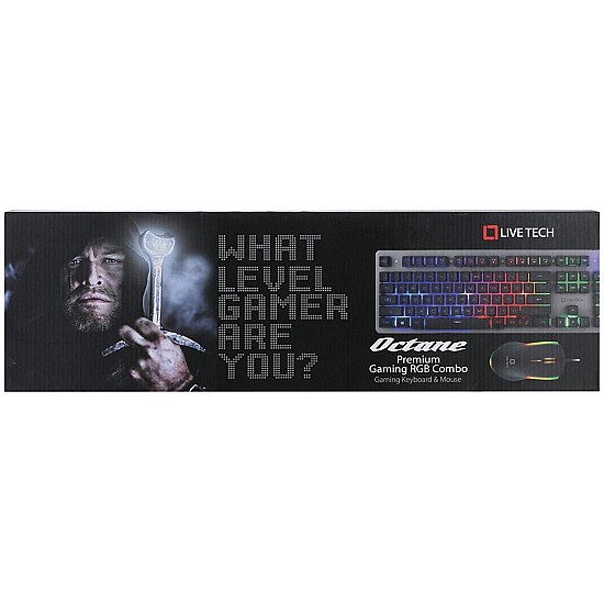 Live Tech Octane Gaming RGB Combo Combo Set