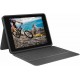 Logitech Slim Folio Integrated Keyboard Case with Bluetooth for iPad 7th Gen-
