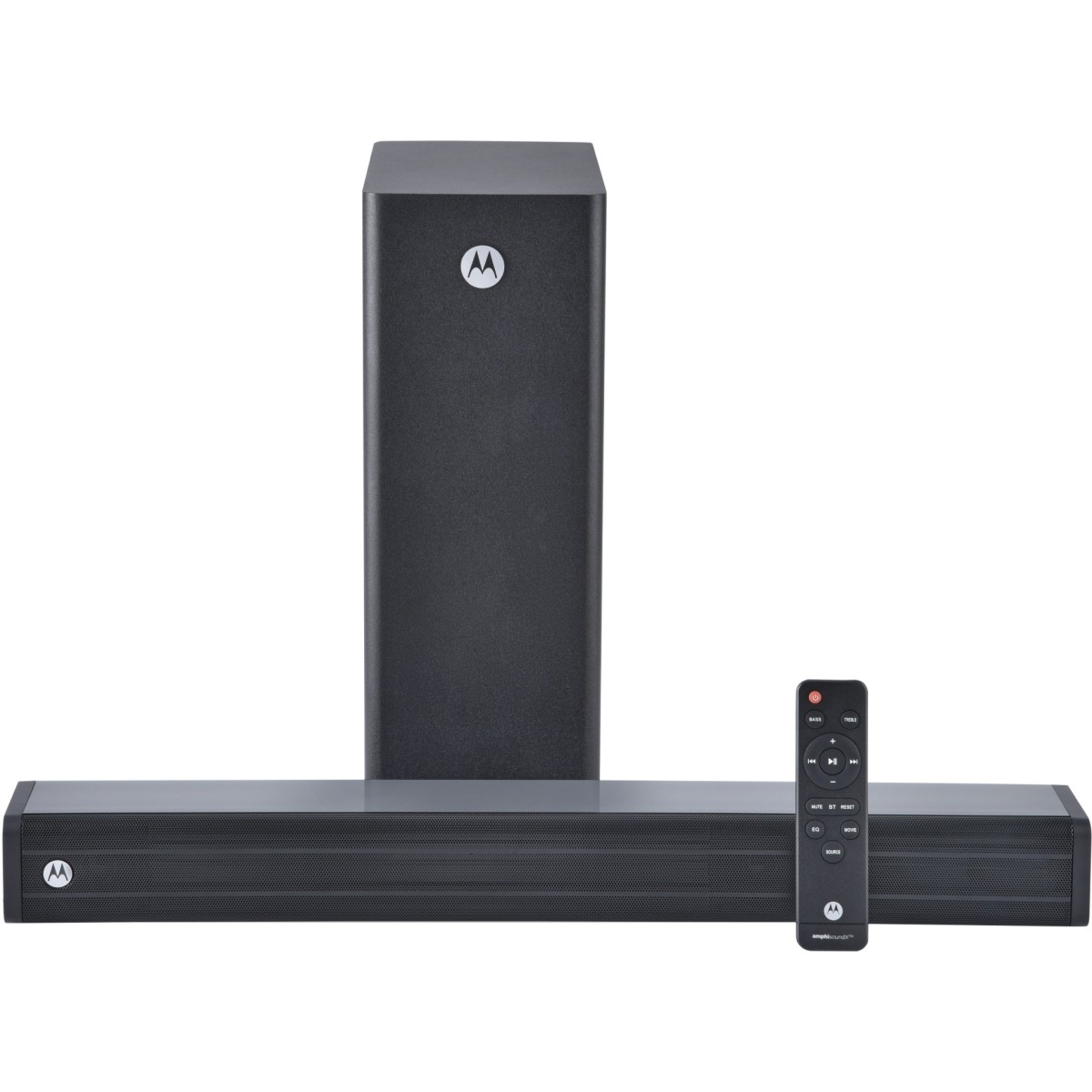 MOTOROLA AmphisoundX with HDMI ARC 100 W Bluetooth Soundbar   (Black, 2.1 Channel)