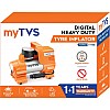 MYTVS 120 psi Tyre Air Pump for Car & Bike 